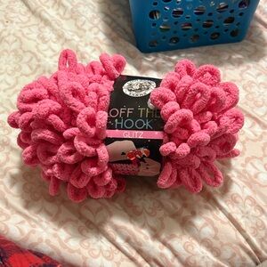 Love Brand Plush Pink Yarn